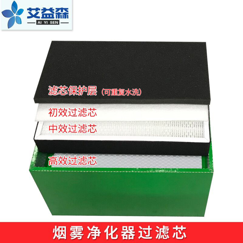 Star Game Smoke Purifier General Filter PP Glass Fiber Junior High Efficiency Filter Core Filtration equipment