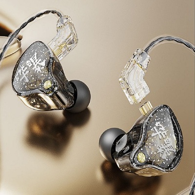 哔嚗T2PRO有线HiFi入耳式带麦降噪动圈耳机