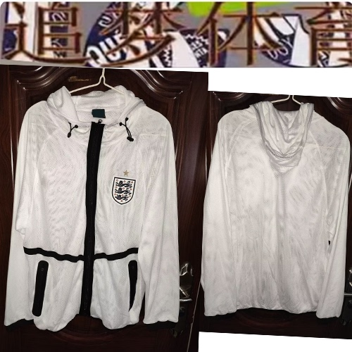 26/27 Season Long-Sleeved Brazil England France Hooded Football Training Uniform