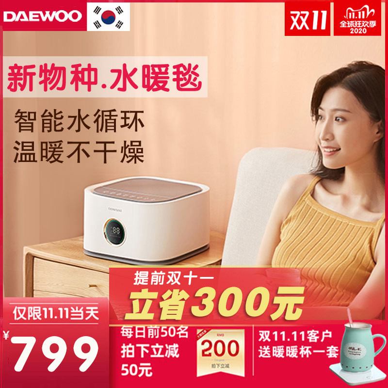 Daewoo Plumbing Electric Blanket Double Water Circulation Safety Non-radiation Single Household Kang Mattress Constant Temperature Water and Electricity Mattress