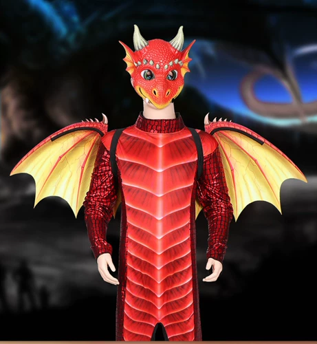 Детский динозавр, маска, комплект, костюм для детского сада, птерозавр