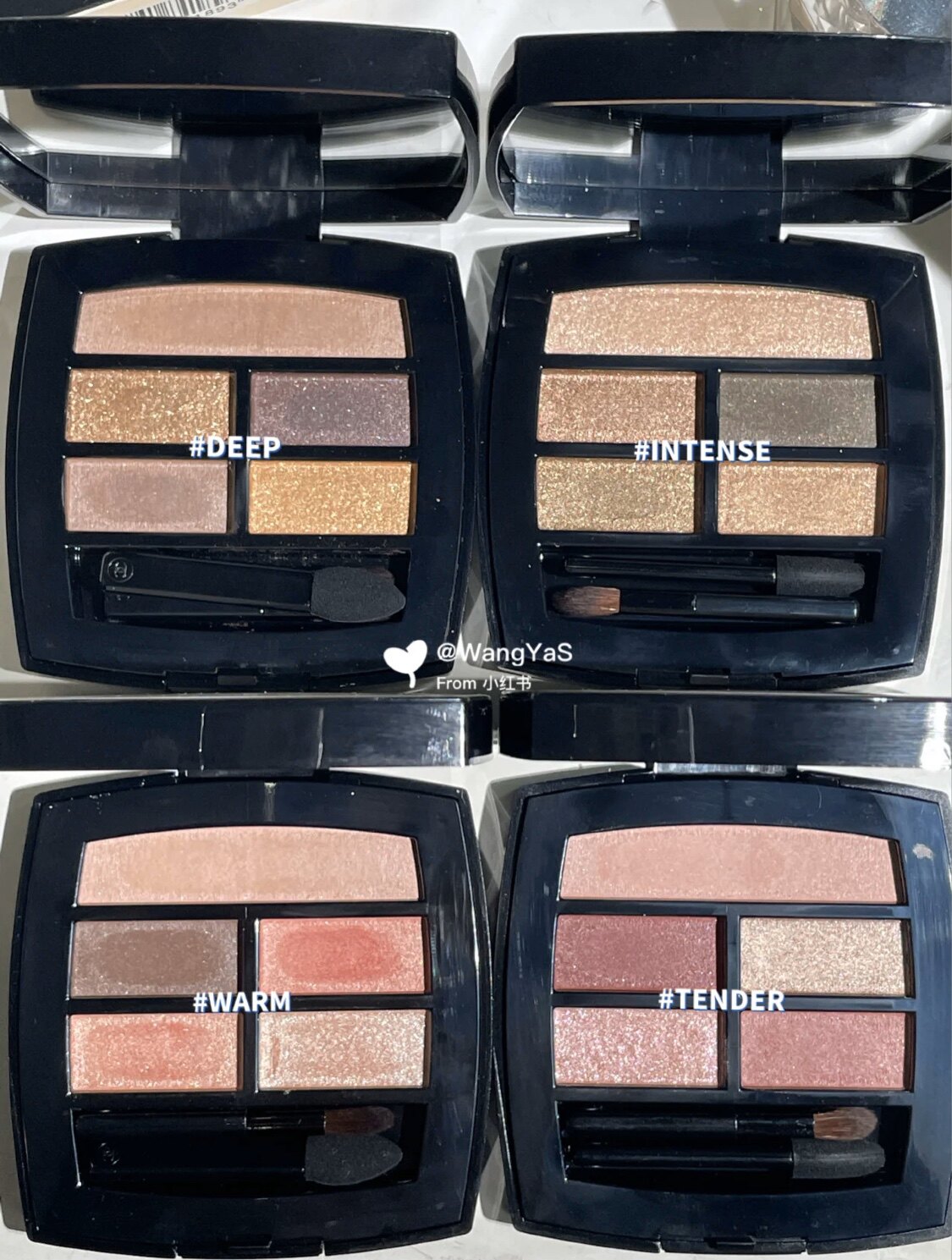 Spot Chanel Chanel 5 Color Eye Shadow White Peach Disc Warm Deep Tlender Earth 308