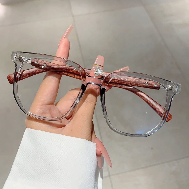 Neue Internet-Berühmtheit mit der gleichen Anti-Blaulicht-Brille für Männer und Frauen, modische schlichte koreanische Version des Rahmens, Sonnenbrille_voghion.com