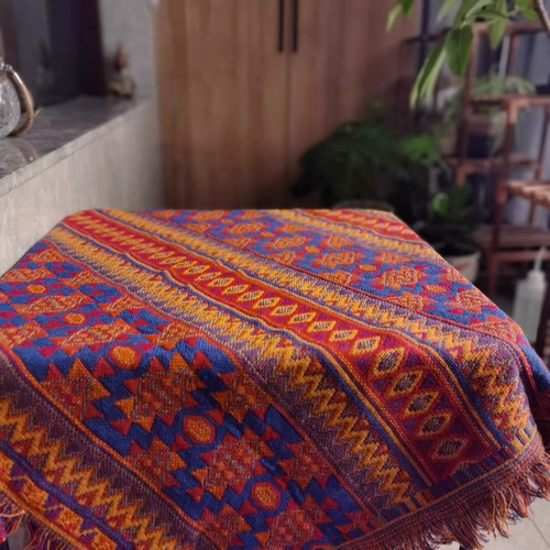 Экспортная внешняя торговля, богемная ретро-стиль, прямоугольная скатерть для обеденного стола, маленькая круглая скатерть, коврик для журнального столика, крышка шкафа