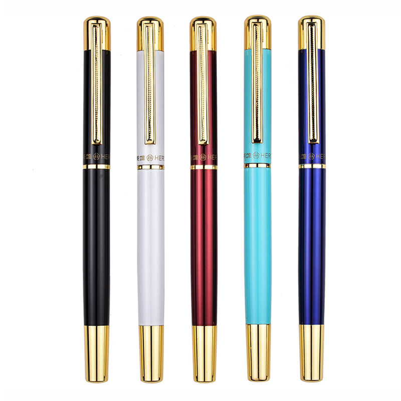 HERO Hero Pen pen 5022 Girls are in beginners Practicing Calligraphy Junior High School Students 65 Fourth Grade Elementary School Students Special Packs Tips Slim Nib Boys Girls Old Fashioned Squeeze Guts Sucking Ink Lettering