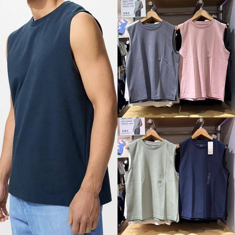 Cabinet 99! Men's and Women's Clothing 2026 Summer New Cotton Blend Sleeveless T-Shirt Vest 482760 475363