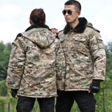 Зимняя камуфляжная куртка подходит для мужчин и женщин для работы, увеличенная толщина