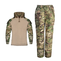 Камуфляжный лонгслив