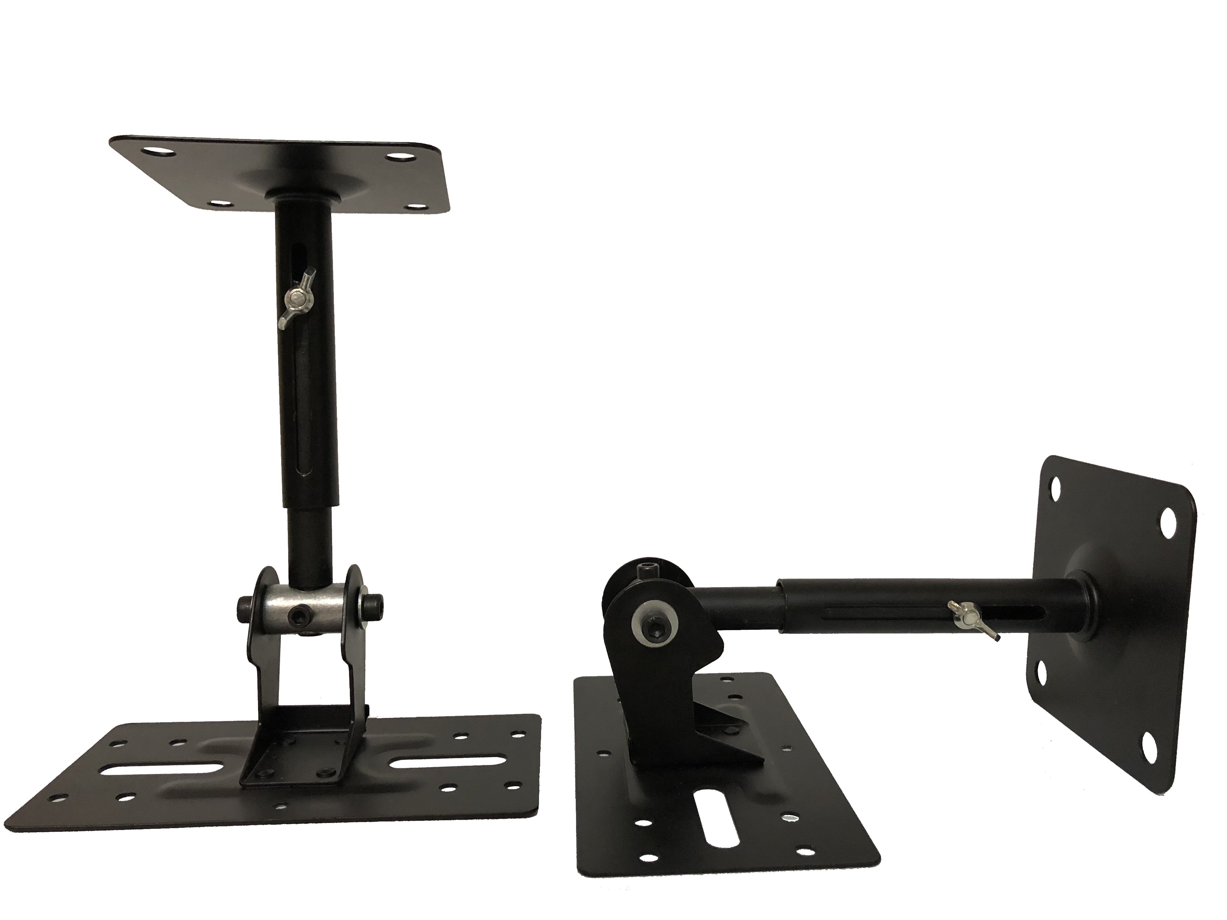 Professional speaker hanger audio wall rack card bag hanger extension telescopic ceiling KTV box shelf