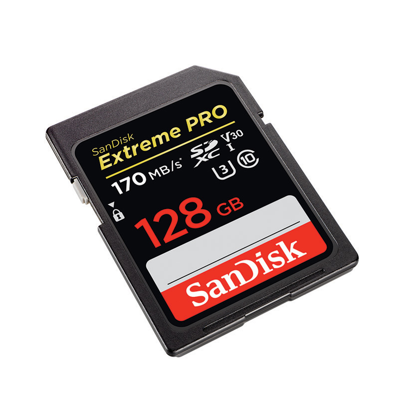 SanDisk128G170MB S camera memory card Panasonic UX90UX180 Sony NX200 Z150 FS5
