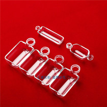 Custom quartz glass tube high temperature resistant tubular furnace quartz tube quartz tube quartz sheet rod boat plate instrument processing