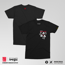 Triangle twisted T-shirt original love motorcycle rider white short sleeve round neck summer cotton is wonderful