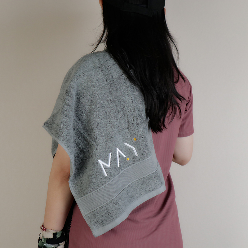 Mays Summer Sports Towel Fitness Room Suction sweat towels Men and women Wrist Scarves Cool Speed Dry Wipe Sweat Running Scarves-Taobao