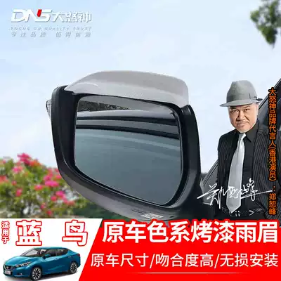 Special 2021 new Bluebird rear mirror rain eyebrow window barometer rain cover rain bezel HD 20 modified accessories