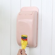 khay đựng đồ trang điểm Túi đựng rác tiện lợi kiểu Nhật nhỏ cửa hàng bách hóa nhỏ khai thác sáng tạo túi nhựa lưu trữ hộp hoàn thiện đặt túi nhựa - Trang chủ hộp đựng mỹ phẩm mini