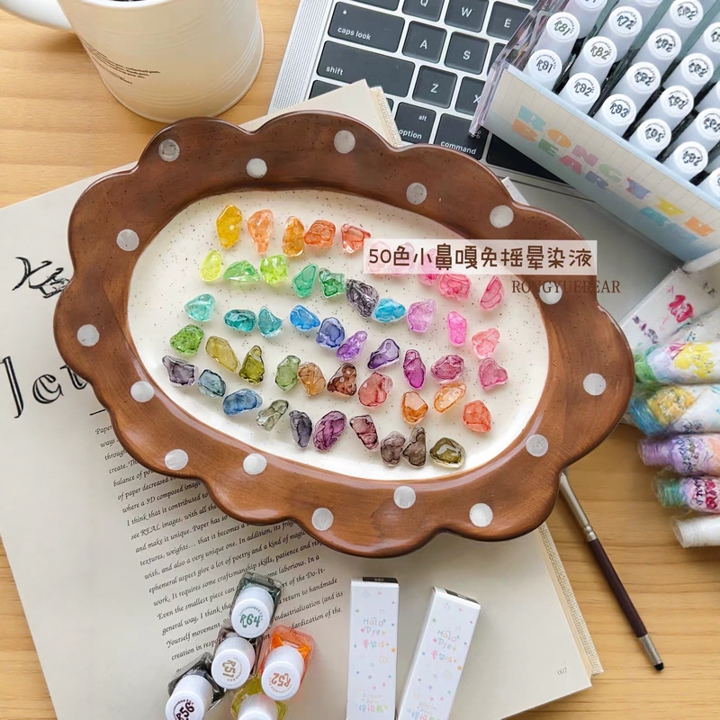 Rongyue Xiong 50 Colors 2.0 Small Nose Gradient Color Nail Art Smudge Liquid Quick-Drying Odorless Watercolor Smudge Liquid Rongyue Xiong 50 Colors 2.0 Small Nose Gradient Color Nail Art Smudge Liquid Quick-Drying Odorless Watercolor Smudge Liquid