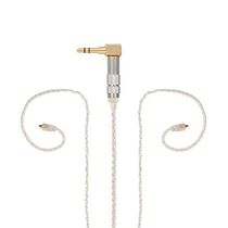 Shure se215se535 single crystal copper silver earphone upgrade line HIFI fever line Furukawa silver plated line