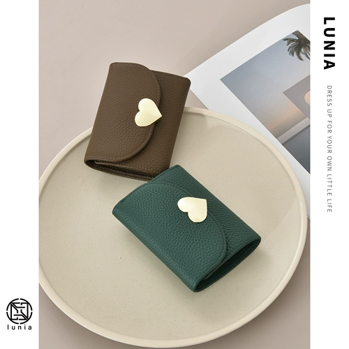 Tide, кожаный бумажник, короткая сумка через плечо, универсальный кошелек с молнией, из натуральной кожи