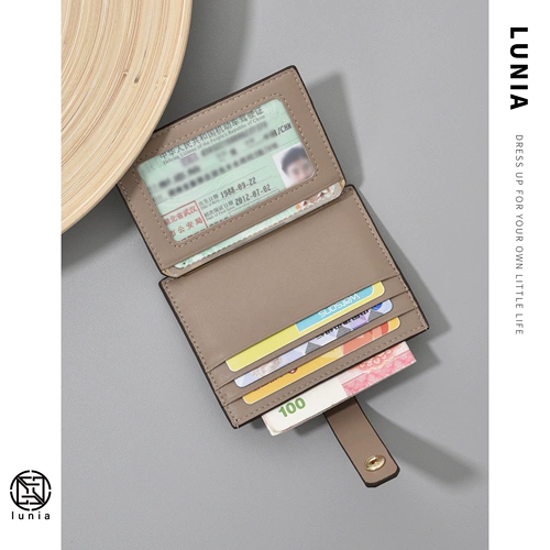 Оригинальный брендовый картхолдер, кожаная ультратонкая сумка через плечо для водительских прав, подарок на день рождения, японские и корейские