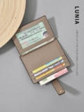 Подарок на день рождения Xiaolu, японский и корейский держатель для карт, оригинальный женский молодежный держатель для карт из воловьей кожи, тонкий набор, несколько слотов для карт, водительские права