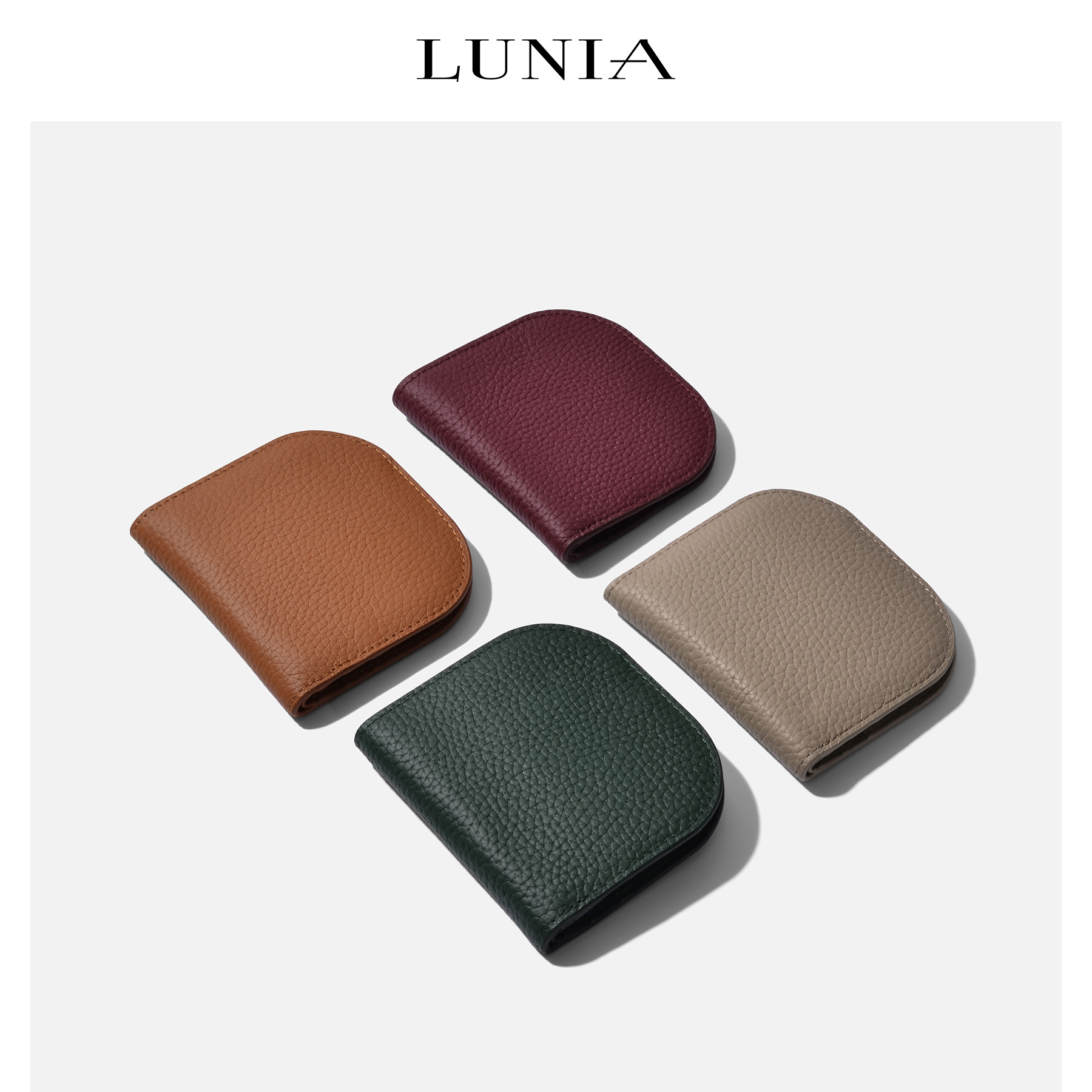 Lacnecklace Small Wallet Woman short HEAD LAYER BULL LEATHER MINI MONEY CLIP BRIEF SOFT GENUINE LEATHER BUCKLE STUDENT SUPER SLIM WALLET