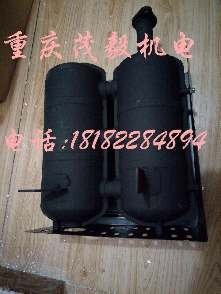 5KW 6 5KW 7KW 8KW generator double barrel silent silencer Exhaust pipe Gasoline generator silencer