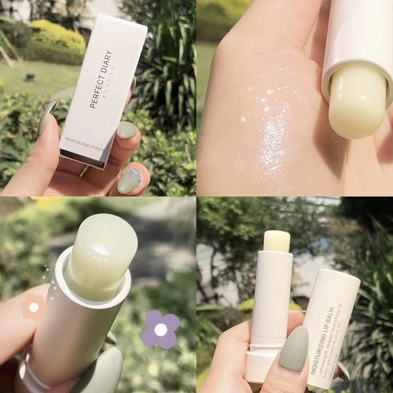 Perfect diary primer lip balm lip balm lip makeup before anti-drying fade lip lines moisturizing moisturizing novice general
