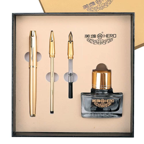 HERO, ручка для взрослых, каллиграфия для школьников, подарочная коробка подходит для мужчин и женщин с гравюрой, официальный продукт, делается под заказ, с печатью вашего логотипа