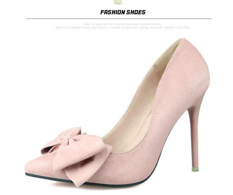 Мрачный женщины на высоких кабгалстук-бабочкаах обувь bowknot women high heel shoes OTHER / Other 