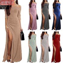 dinner dress ladies 2020 wedding party skirt women gown