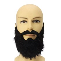 Funny Costume Party Halloween Men Fake Beard Facial Hair Dis