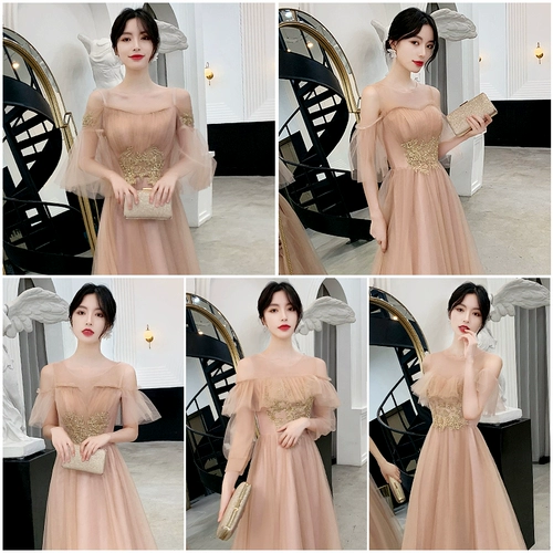 Летнее платье подружки невесты, коллекция 2023, для подружки невесты, простой крой