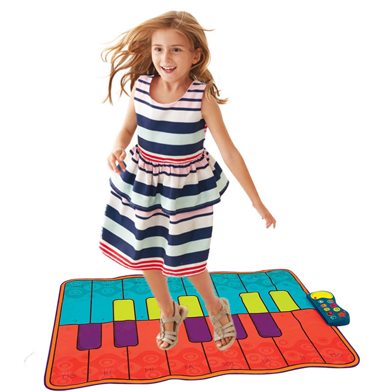 American B Toys more than Lepiano Dancing Blanket Children's Music Gaming Mat Baby Gym Mat Parent-child Toys-Taobao
