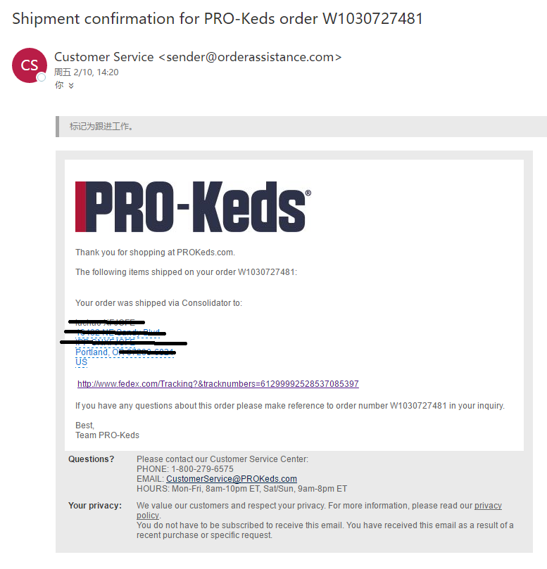 keds customer service