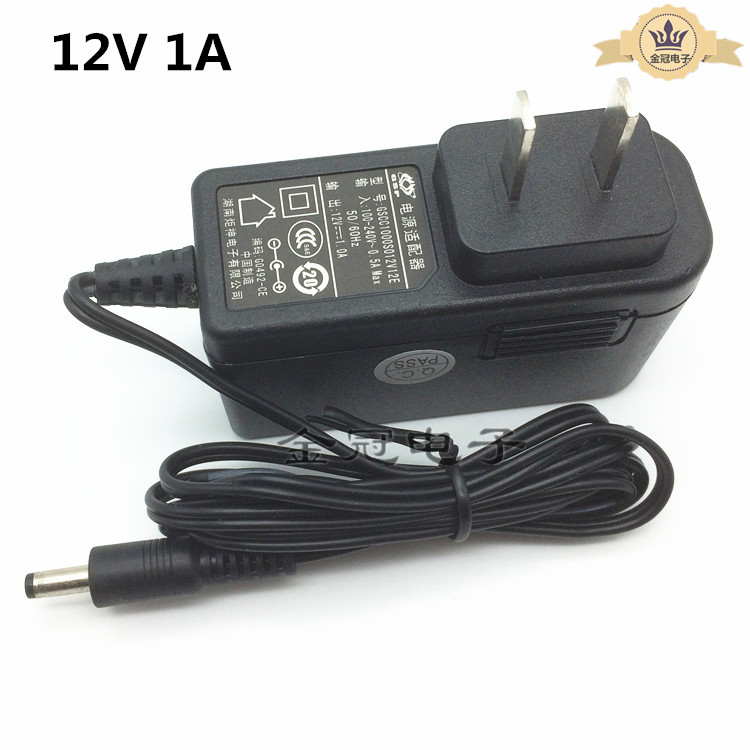 Crewy Q TV Box Power Supply 12V1A to watch the play Play Power Picture Disc Machine EVD