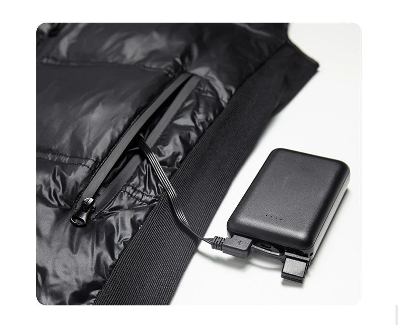 Áo vest sưởi ấm nam quần áo sưởi ấm điện vest màn hình cảm ứng điều khiển nhiệt độ thông minh sưởi ấm điện sạc vest áo sưởi