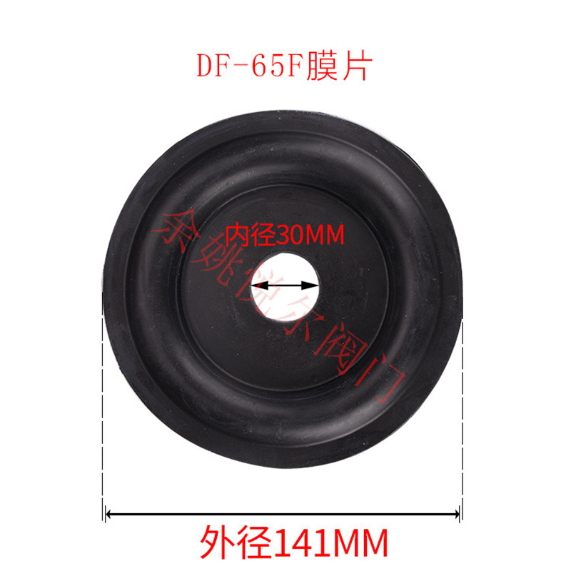 Cast Iron Large Diameter Solenoid DF65F Diaphragm Rubber Gasket Water Valve Accessories 80 Degree 150 Degree Fluorine Rubber