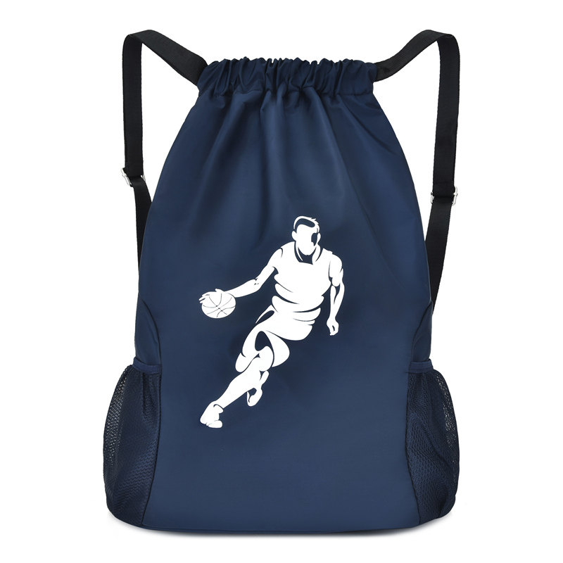 Ball bag student backpack training bag large capacity drawstring backpack travel storage bag shoe bag basketball football bag