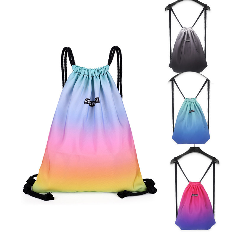 Original street drawing rope shoulder bag female 2018 new outdoor travel leisure harness female bag bag tide