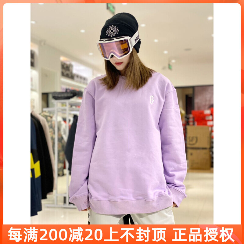 (GT Snow) Groundtrick GT2122 Candy Color Weavewear Rainbow Color Lovers Ski Sweatshirt