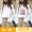 2018 phiên bản Hàn Quốc mới của mùa thu thủy triều siêu tốc áo len nữ tay dài áo thun rộng rãi áo khoác hương vị Hồng Kông mùa đông - Áo len