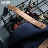 Кофейный фартук, комбинезон для маникюра, делается под заказ, с печатью вашего логотипа