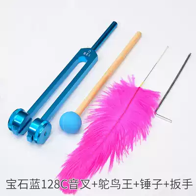 Vibrator tuning fork ear picking tool set combination beating ear shock professional senior ear Sichuan sound hammer needle hair