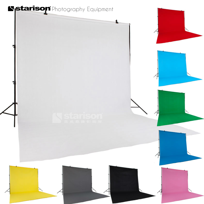 Xin Weissen 3 * 5 m photographic background cloth unwoven photo shoot background cloth photo-cut like cloth