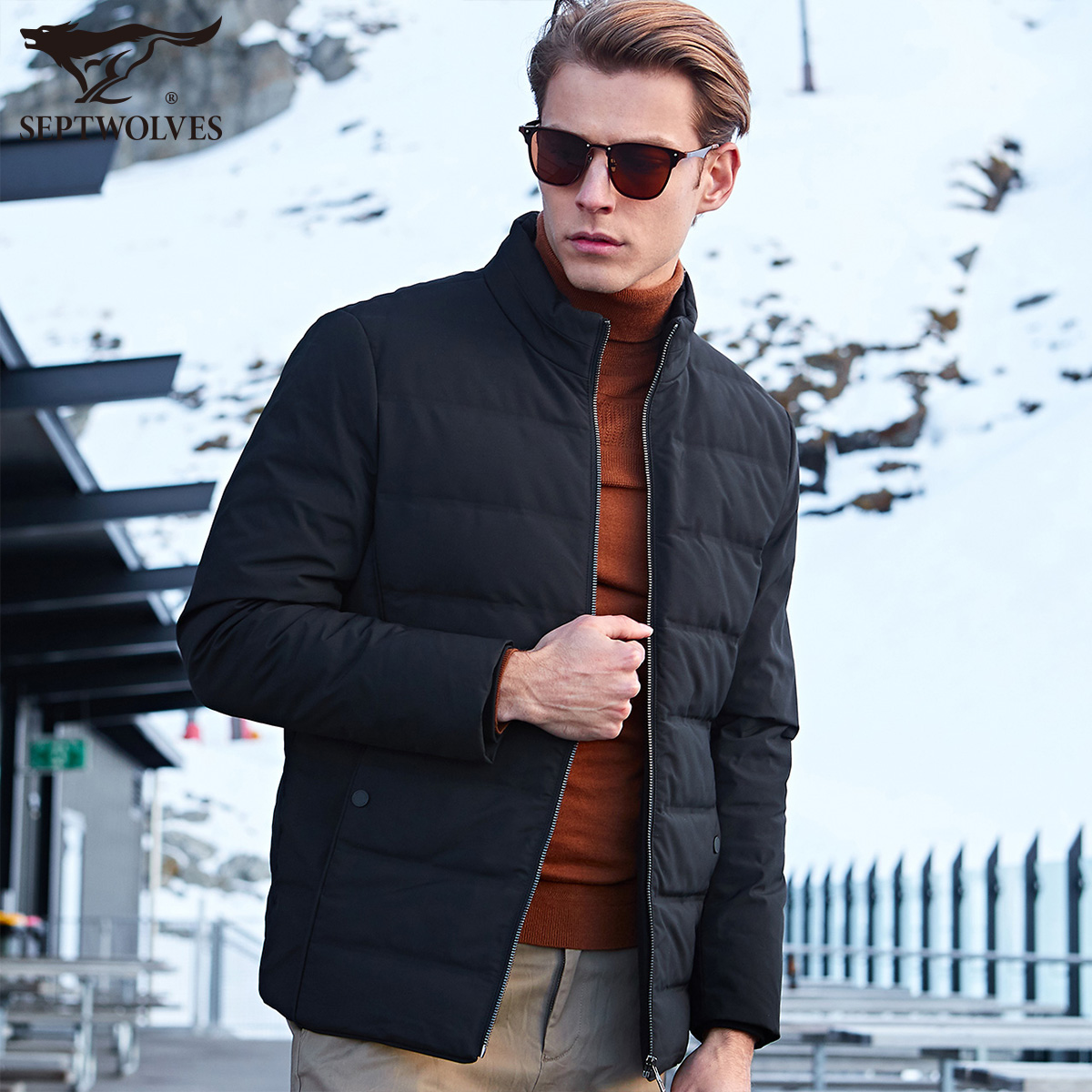 Blouson homme SEPTWOLVES    en Polyester - Ref 3119583 Image 1