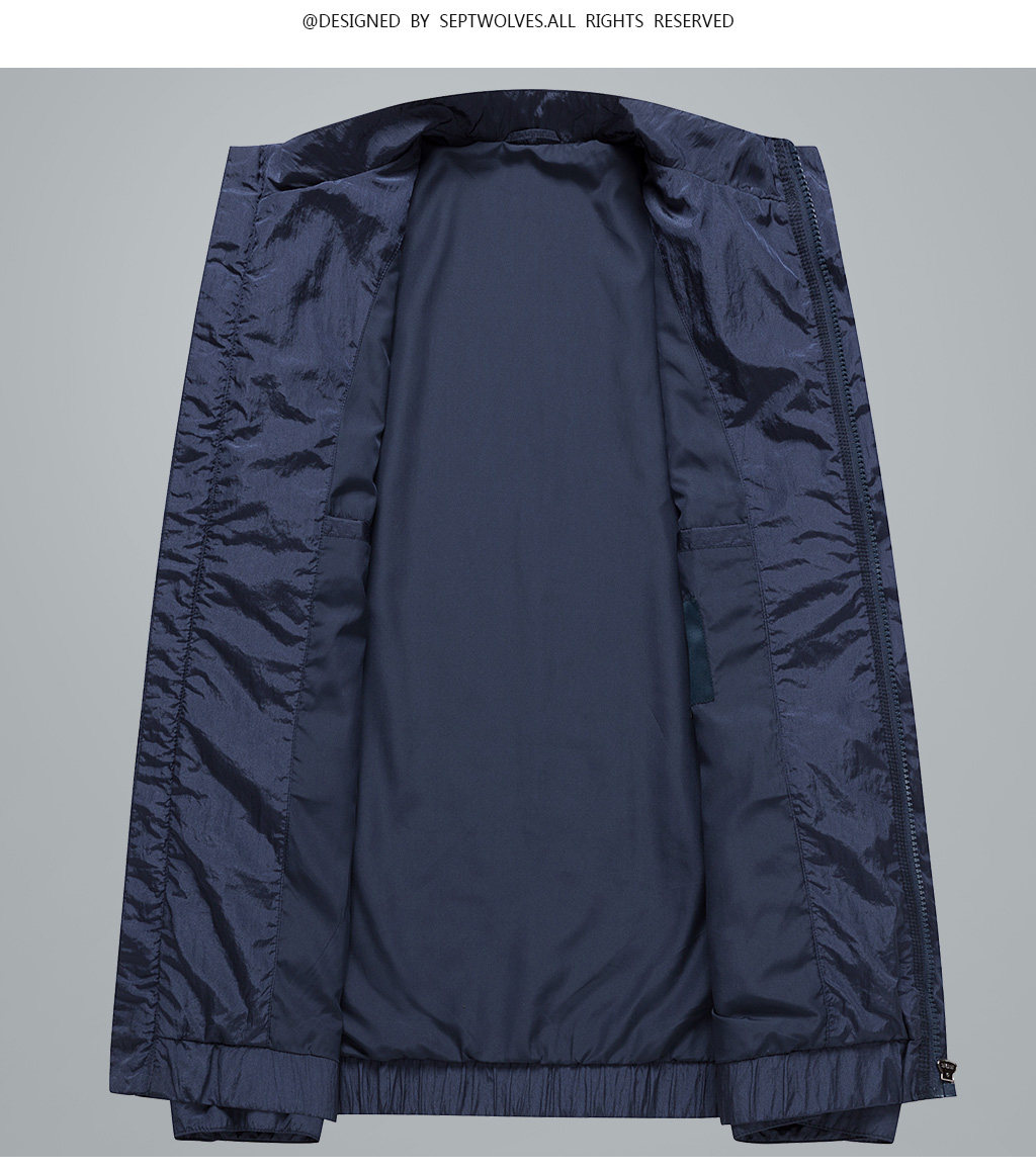 Blouson homme SEPTWOLVES    manches longues en Nylon - Ref 3118171 Image 15