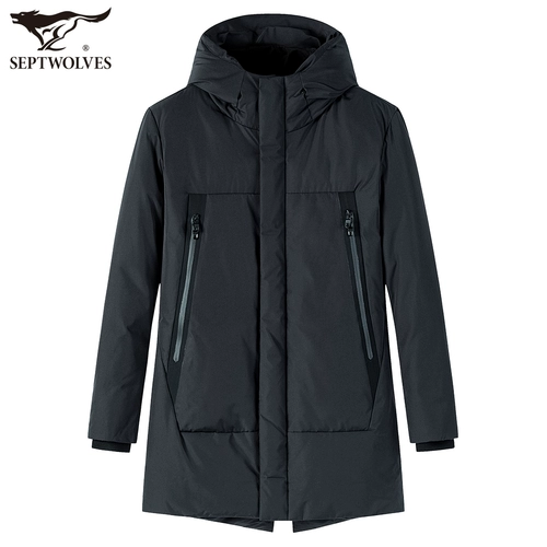 Septwolves, зимний пуховик, удерживающая тепло модная утепленная куртка, тренд 2017