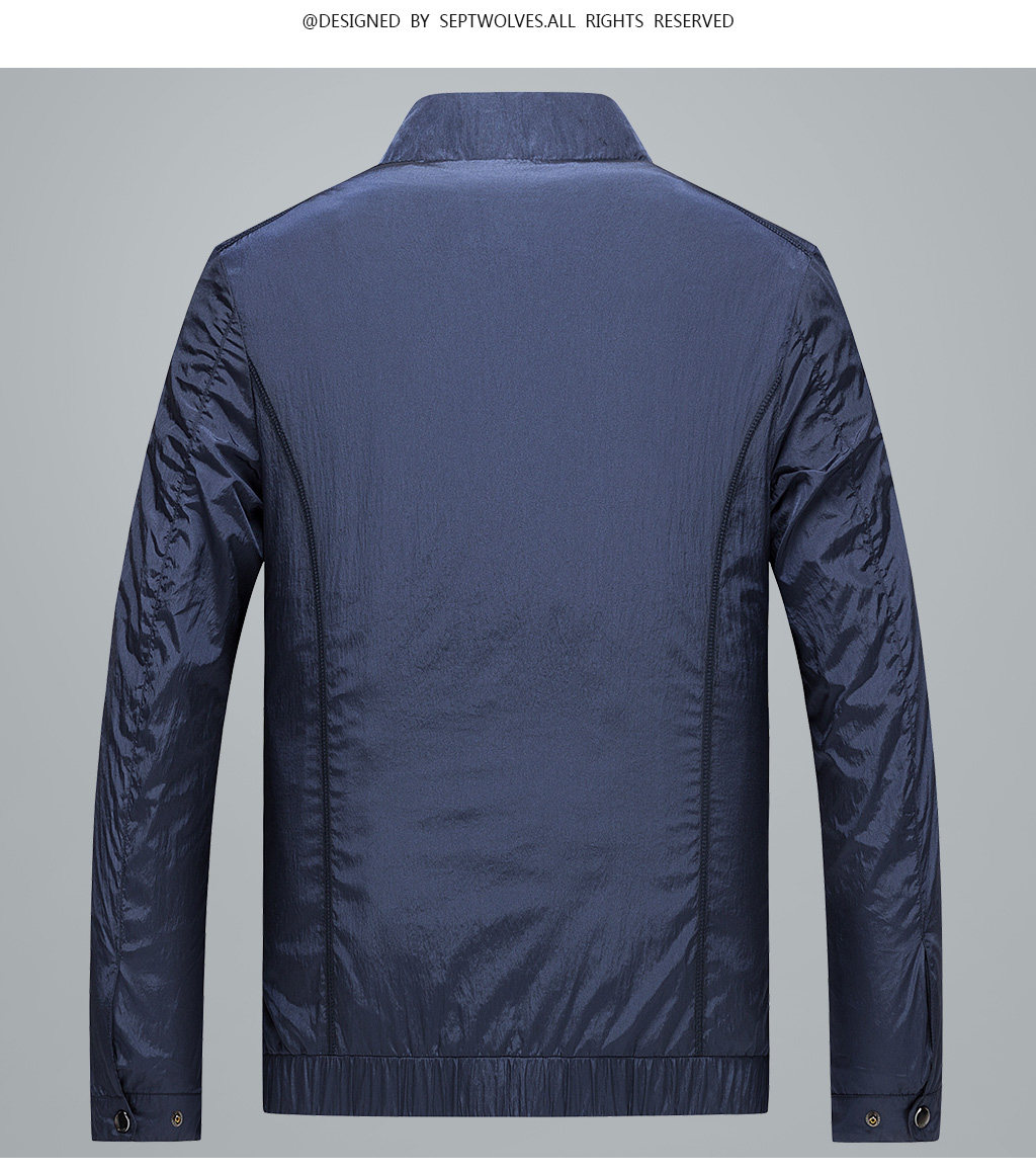Blouson homme SEPTWOLVES    manches longues en Nylon - Ref 3118171 Image 14