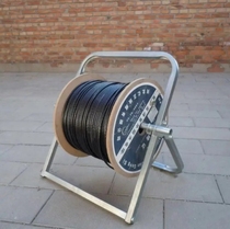 Optical fiber pay-off rack foldable network cable rack fiber network cable leather cable routing artifact outdoor pay-off spool rack