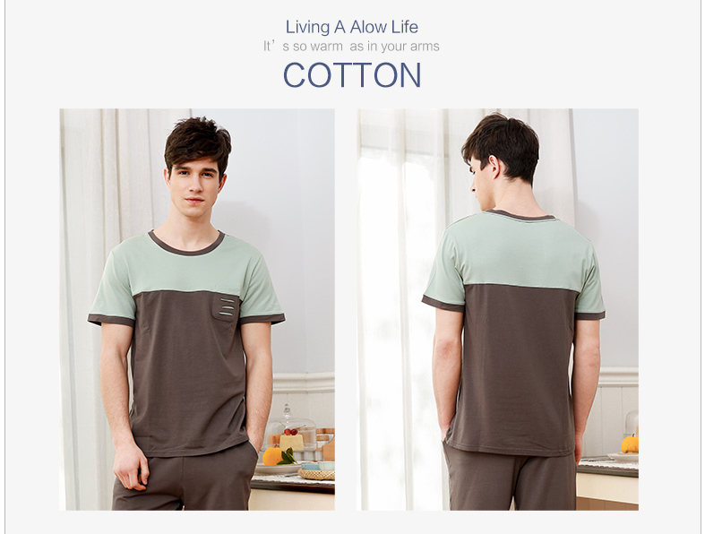 Pyjama pour homme HODOHOME     à manche courte - Ref 3002395 Image 21